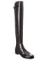 Stuart Weitzman Reddy 5050 Leather Over-The-Knee Boot Women's Black 4.5