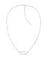 Calvin Klein women's Gold-Tone Necklace Серебристый - фото #1