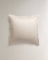 (300 thread count) sateen pillowcase with trim