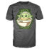 ფოტო #2 პროდუქტის FUNKO Yoda The Child On Board Mandalorian Star Wars short sleeve T-shirt