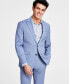 Фото #1 товара Men's Slim-Fit Wool Sharkskin Suit Jacket, Created for Macy's