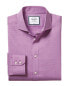 Фото #2 товара Charles Tyrwhitt Non-Iron Puppytooth Slim Fit Shirt Men's