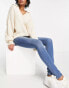 Фото #8 товара Vero Moda Tall Tanya skinny jeans in mid blue