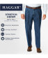 ფოტო #7 პროდუქტის Men's Big & Tall Stretch Denim Classic-Fit Pleated Pants