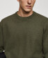 Men's Structured Cotton Sweater