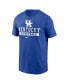 Men's Royal Kentucky Wildcats Basketball T-Shirt Синий, XL - фото #3