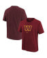 Фото #1 товара Preschool Boys and Girls Burgundy Washington Commanders Team Wordmark T-shirt