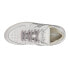 Фото #8 товара Diadora Mi Basket Row Cut Andromeda Glitter Lace Up Womens White Sneakers Casua