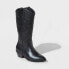 Фото #1 товара Women's Brynley Western Boots - Wild Fable Black 9.5
