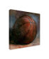 Фото #2 товара Hall Groat Ii 'Basketball' Canvas Art - 18" x 18"