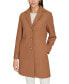 Фото #1 товара Women's Single-Breasted Notched-Collar Coat