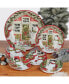 Фото #4 товара Snowman's Farmhouse Serving Bowl