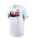 Фото #3 товара Men's White Kansas City Chiefs Super Bowl LVIII Champions Iconic T-shirt