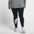 Фото #7 товара Женские спортивные колготки Nike Чёрный
