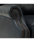 Pierce Genuine Leather Recliner with Nailhead Trims