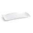 Flat plate Quid Gastro Fun 29,5 x 11 x 3 cm Ceramic White (6 Units)
