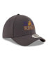 Men's Gray Phoenix Suns 2022 NBA Playoffs Bubble Letter 39THIRTY Flex Hat