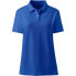Women's School Uniform Short Sleeve Feminine Fit Mesh Polo Shirt