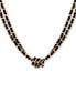 Фото #1 товара GUESS gold-Tone Imitation Suede Woven Link Collar Necklace, 16" + 2" extender