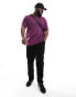 Calvin Klein Big & Tall cotton comfort fit t-shirt in purple