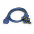 Фото #2 товара USB-кабель Startech USB3SPNLAFHD IDC USB A Синий