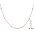 Фото #3 товара Sterling Silver Clear Cubic Zirconia Necklace