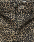 Фото #3 товара Women's Leopard-Print Denim Mini-Skirt