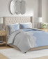 Фото #2 товара CLOSEOUT! Panache 3 Piece Embroidered Microfiber Duvet Cover Set, King/California King