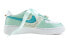 【定制球鞋】 Nike Air Force 1 Low 小香风 浪漫 精致 珍珠 低帮 板鞋 GS 绿蓝白 / Кроссовки Nike Air Force DH2920-111