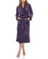 Women's Long Cozy Loungewear Belted Robe