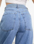 & Other Stories stone cut relaxed leg jeans in soft blue wash