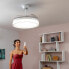 Фото #9 товара Потолочный вентилятор со светодиодной подсветкой и 4 выдвижными лопастями Blalefan InnovaGoods Белый 72 W Ø49,5-104 cm