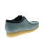 Фото #15 товара Clarks Wallabee 26162538 Mens Gray Nubuck Oxfords & Lace Ups Casual Shoes