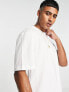 River Island oversized t-shirt in white