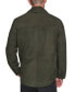 ფოტო #2 პროდუქტის Men's The Laredo Leather Overshirt