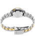 ფოტო #3 პროდუქტის Women's Automatic 5 Sports Two-Tone Stainless Steel Bracelet Watch 28mm