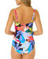 Фото #2 товара Women's Surplice-Neck Underwire One-Piece Swimsuit