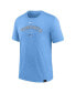 Фото #3 товара Men's Heather Powder Blue Toronto Blue Jays Authentic Collection Early Work Tri-Blend Performance T-shirt
