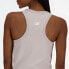 NEW BALANCE Linear Heritage Rib sleeveless T-shirt