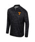 Фото #3 товара Men's Black Tennessee Volunteers Carson Raglan Quarter-Zip Jacket