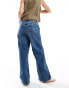 Фото #2 товара ONLY Maisie low rise baggy jean in mid vintage wash