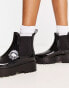 ASOS DESIGN Gadget chunky chelsea rain boots in black 36 - фото #6