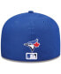 Фото #2 товара Men's Royal Toronto Blue Jays Alternate Authentic Collection On Field 59FIFTY Fitted Hat