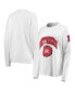 ფოტო #1 პროდუქტის Women's White Rutgers Scarlet Knights Edith Long Sleeve T-shirt