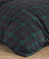 Woodland Tartan Green Duvet Cover Set, Twin