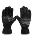 Фото #2 товара Men's Microsuede Water Repellent Gloves with Zipper Pouch