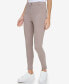 Фото #3 товара Women's Pull On Ponte Pants with Twisted Seams