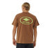 Фото #2 товара RIP CURL Quality Surf Products Oval short sleeve T-shirt