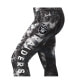 Women's Black Las Vegas Raiders Aubrey Tie-Dye Leggings