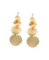 Фото #1 товара Women's Textured Drop Earrings